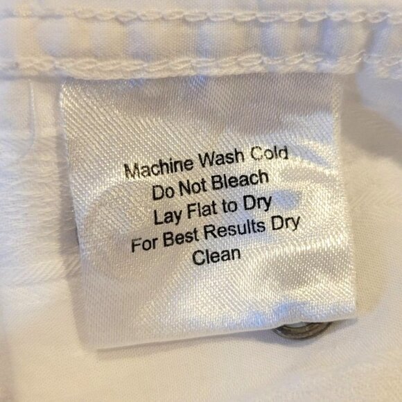 Blue Brand Men's 2X White 100% Cotton Long Sleeve Pearl Button Western Shirt - Picture 5 of 9